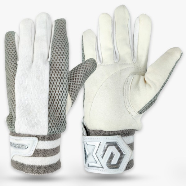 Armour-IK1 Wicket Keeping Inners (White-Grey)